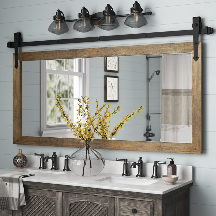 Steelside™ Singapore Rectangle Wall Mirror & Reviews Wayfair